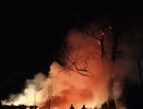 В Афанасьевском районе в результате крупного пожара пострадал мужчина