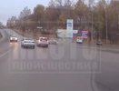 В Нововятском районе патрульный автомобиль столкнулся с кроссовером