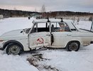 В Слободском автомобиль с двумя людьми врезался в опору ЛЭП