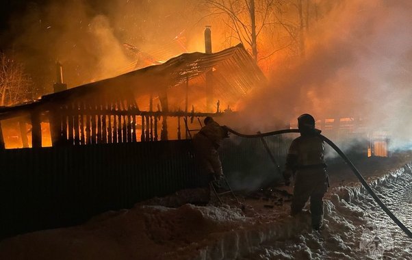 В Кировской области за сутки произошло шесть пожаров