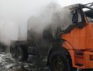 В Слободском районе на ходу загорелся лесовоз