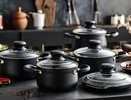 Всего 3 ложки на губку — и стеклянные крышки от кастрюль станут как новые: никакого липкого налета и жира