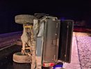В Омутнинском районе перевернулась иномарка: травмы получил 17-летний подросток