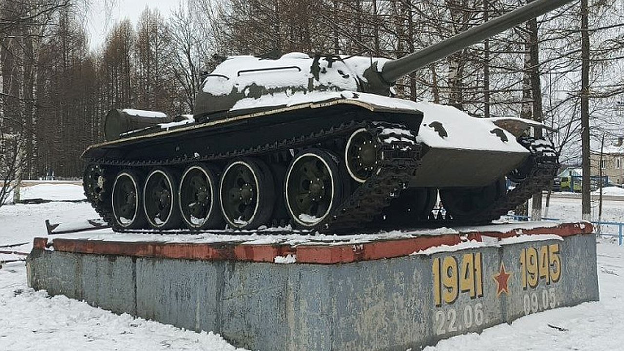 Главная картинка новости: В Кировской области приведут в порядок танк Т-54