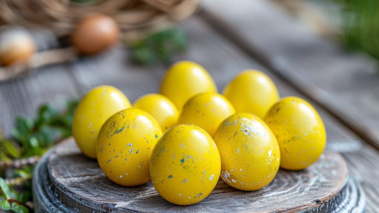 Главная картинка новости: Не куркума и не шелуха: секрет праздничных пасхальных яиц — эта приправа сделает их ярче лимонов