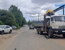 При ДТП с КамАЗом в Кирове пострадала пассажирка Renault Logan