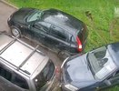 Лихач на улице Луганской протаранил две легковушки в Кирове