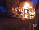 В Котельниче до тла сгорел четырехквартирный жилой дом