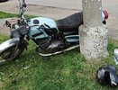 В Кировской области столкнулись мотоцикл и иномарка: есть пострадавшие