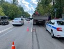 В Кирове дорогу не поделили КамАЗ и УАЗ: есть пострадавший