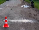 В Кирово-Чепецком районе 17-летняя мотоциклистка сбила мужчину-пешехода