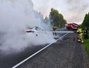На трассе "Вятка" столкнулись пассажирский автобус и иномарка