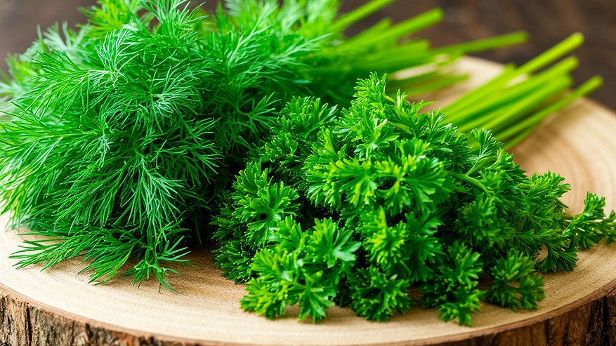 Главная картинка новости: Зелень больше не морожу и не сушу на зиму: делаю из укропа, петрушки и чеснока ароматную приправу, хранится годами