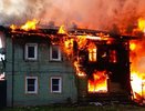 В Советске загорелись два жилых дома: есть пострадавший