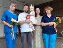 Спасённая кировскими врачами девочка отметила первый день рождения