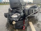 В Кирове на Московской водитель Jetour сбил упавших с мотоцикла мужчину и женщину
