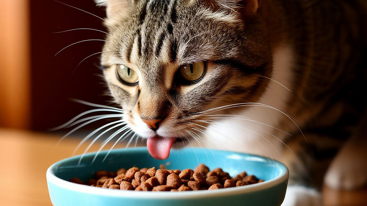 Главная картинка новости: Почему кот из влажного корма слизывает желе или соус, а кусочки оставляет