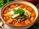 Какой обед без горячего, суп "Обжорка": домашние всегда добавки просят. Готовится за 30 минут вместе с подготовкой