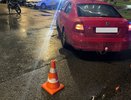 В Кирове на улице Блюхера Skoda столкнулась с мотоциклом: пострадали двое детей