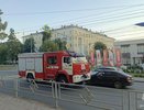 В Кирове на улице Никитской произошел пожар в шахте лифта