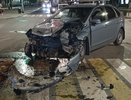 В Кирове на Владимирской столкнулись две иномарки: пострадал годовалый ребенок