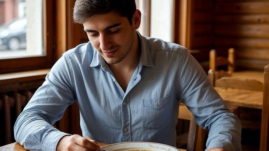 Главная картинка новости: Привела итальянца в традиционную столовую: как он оценил самые известные блюда русской кухни