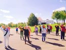 В Кирове подходит к концу сезон бесплатных занятий йогой на свежем воздухе