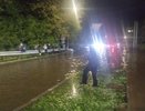 В Кирове на Пионерской поднявшаяся из реки вода затопила улицу
