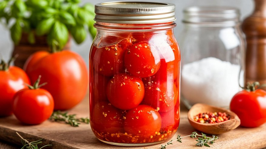 Главная картинка новости: Вкуснейшие помидоры в банке - это мой лучший рецепт помидоров на зиму: вся хитрость в этом секретном рассоле