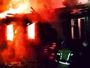 14 огнеборцев тушили двухквартирный жилой дом в Кировской области