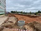 В Кирове завершается строительство проезда к детскому саду на Энтузиастов
