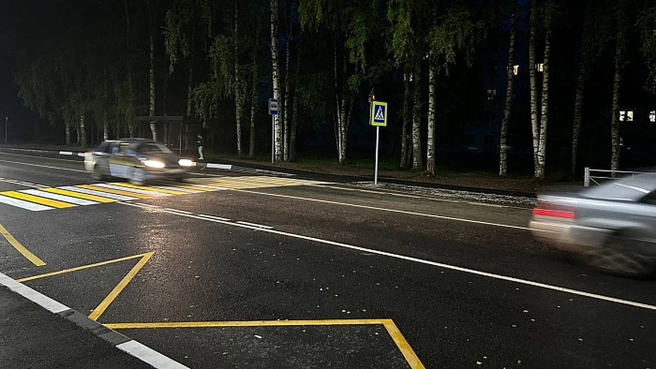 Главная картинка новости: В Кировской области у школ появятся световые «зебры»
