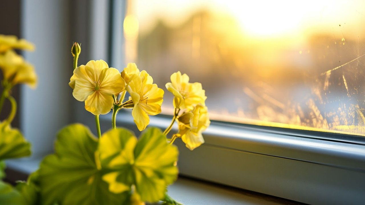 Главная картинка новости: Герань пожелтела и начала сохнуть - действую быстро: 3 правила, после которых про "облысение" цветка можно забыть