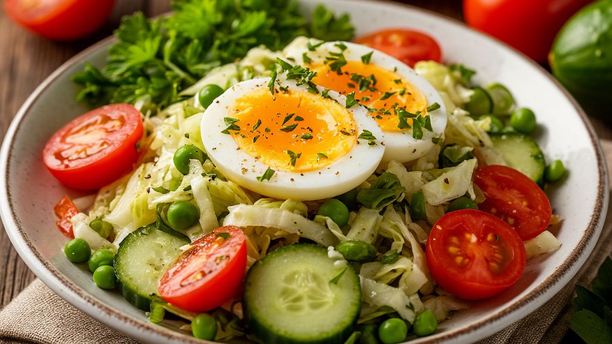 Главная картинка новости: Салат «Прелесть» - палочка-выручалочка на 2026 год. Как задобрить Огненную Лошадь и привлечь удачу