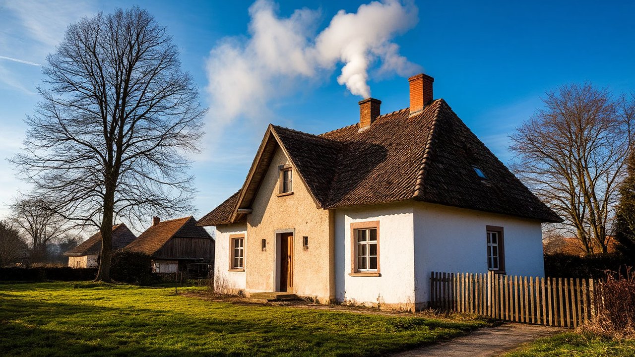 Главная картинка новости: Дым валит — тепло не идёт: как топить печь, чтобы сажа, дёготь и смола не скапливались на стенках трубы — руководство для зимы