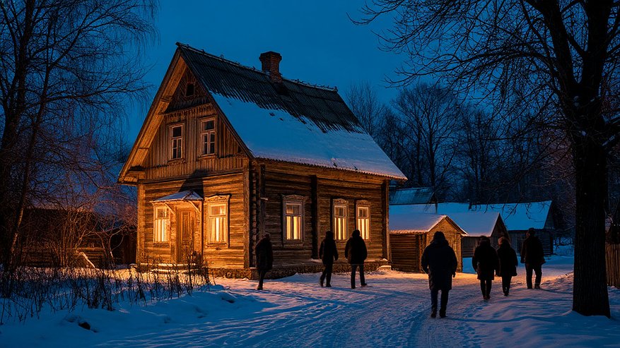 Главная картинка новости: Мы ночевали в мёртвом посёлке лесорубов. Утром на руках были свежие порезы…