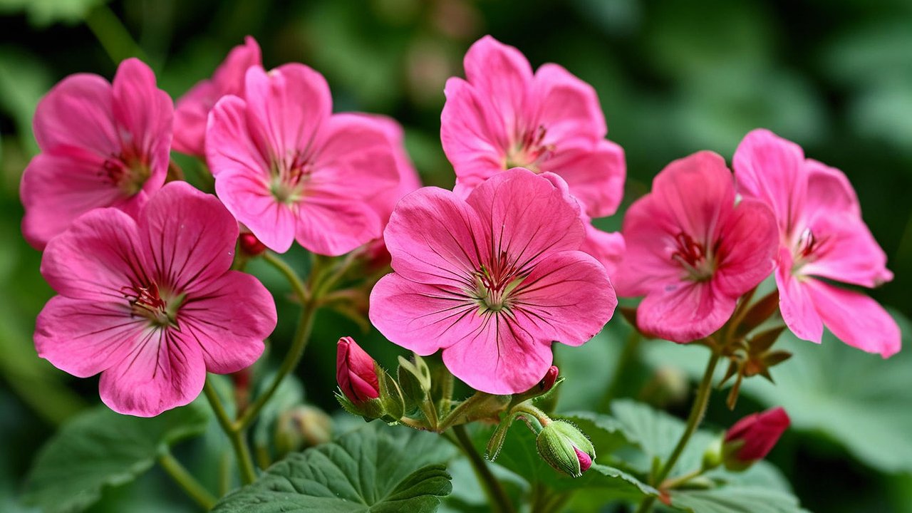 Главная картинка новости: В ноябре герани — самое то: 5 мл в воду — и цветочные шапки полезут без остановки даже зимой: мощная бутонизация