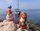 Был нужен им берег турецкий: как нолинская матрешка и дымковская игрушка побывали в морском путешествии