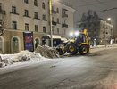 Коммунальщики продолжают ежедневно вывозить тысячи кубометров снега с улиц Кирова