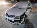 На улице Рождественской в Слободском столкнулись Škoda Rapid и Toyota Corolla