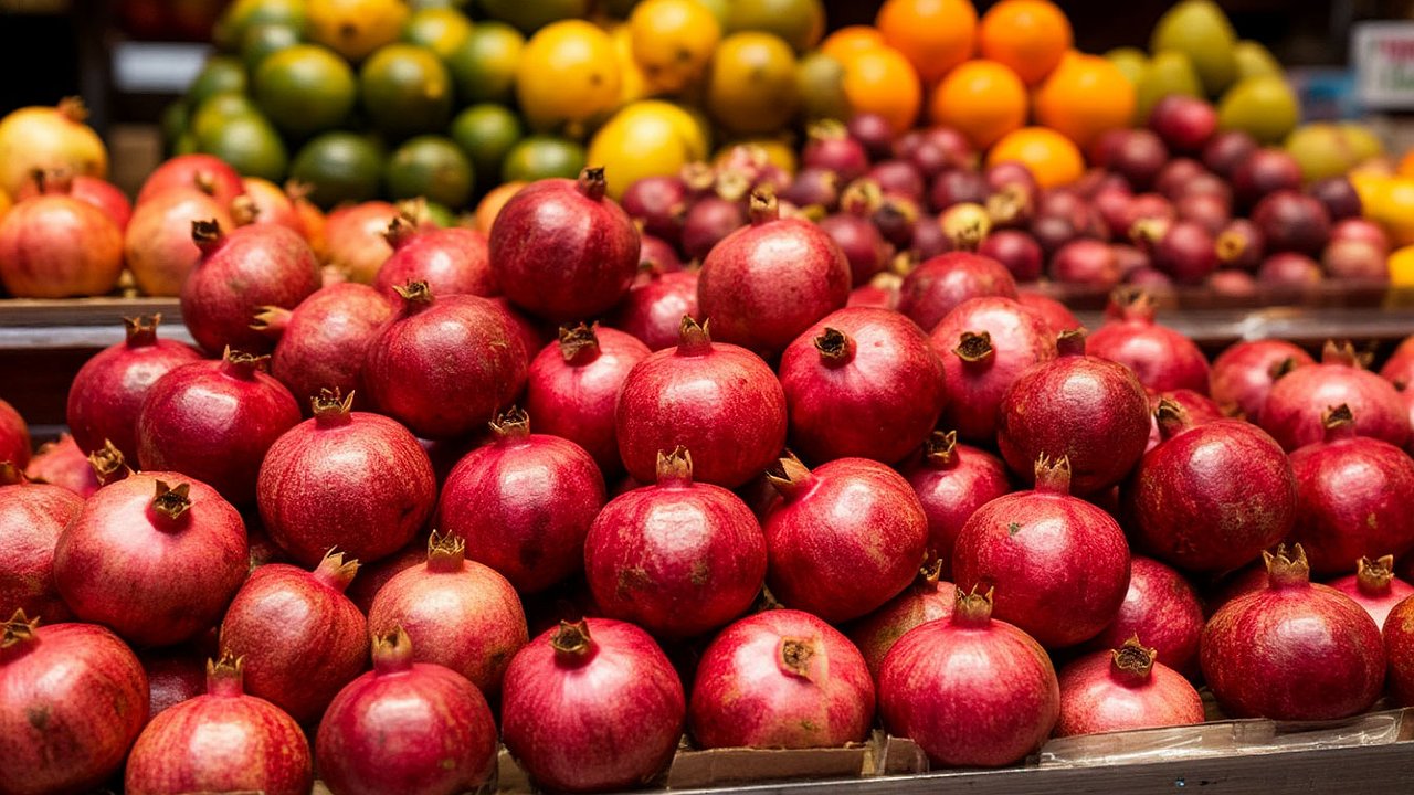 Главная картинка новости: К Новому году гранаты разбирают ящиками — но половина оказывается кислыми: 6 признаков, что плод будет сладким