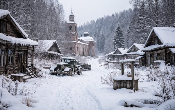 Кладбище автомобилей и нетронутые дома, которые никому не нужны: нашли заброшенную деревню и были в шоке, что там увидели