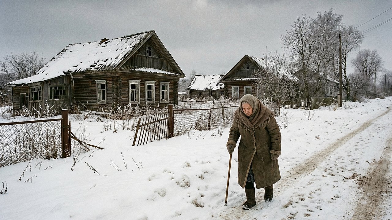Главная картинка новости: Туда не ведут дороги и не ловит связь: как живет последний житель-отшельник забытой деревни в Тверской области
