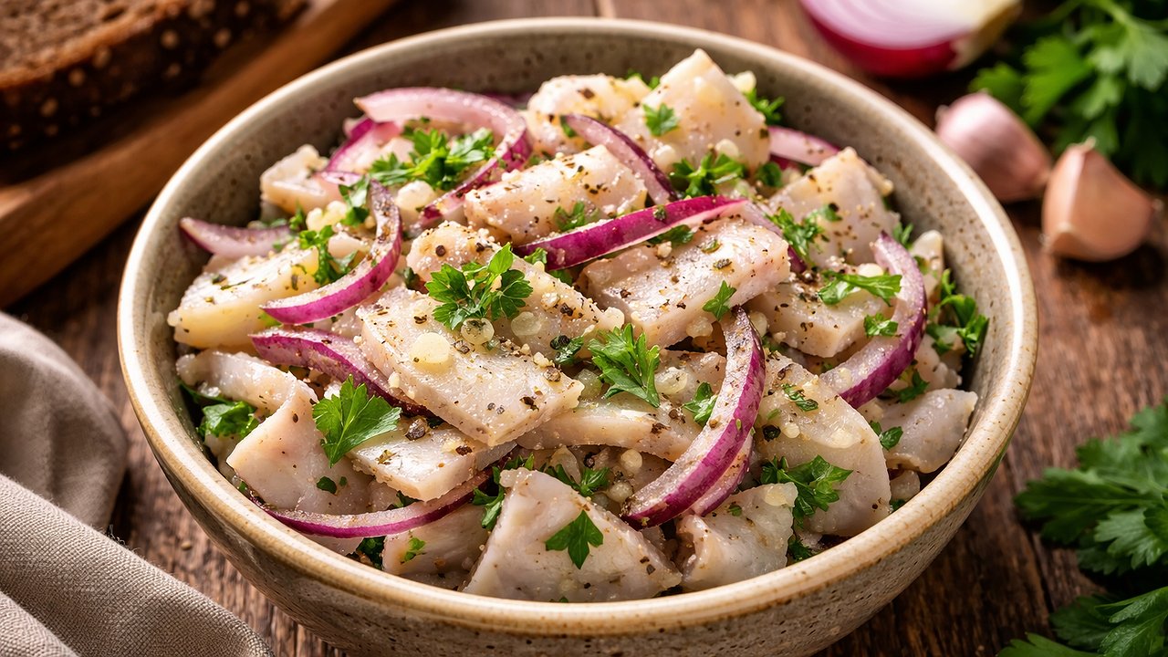 Главная картинка новости: Закуска из сала, которая готовится за 5 минут: гости в полном восторге - съедают ее за 1 минуту и добавки просят