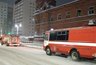 Миниатюра новости: В Кирове семь пожарных расчетов тушили здание на центральной улице