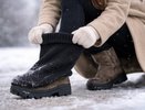 Соседка объяснила, зачем надевает носки поверх сапог в гололед. Я проверила и нашла еще четыре способа не упасть