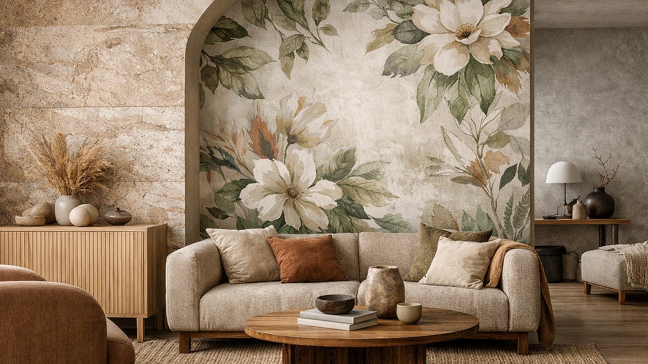 Главная картинка новости: Обновите интерьер по последним трендам: модные обои 2026 года: дизайнеры объяснили, как подобрать лучшие