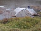 В Афанасьевском районе теплицу унесло в реку
