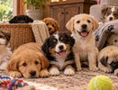 Сколько щенков вы увидели на фото? Быстрый тест, который покажет ваш психологический возраст