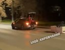 В Кирове мужчина прокатился на привязанном к машине холодильнике